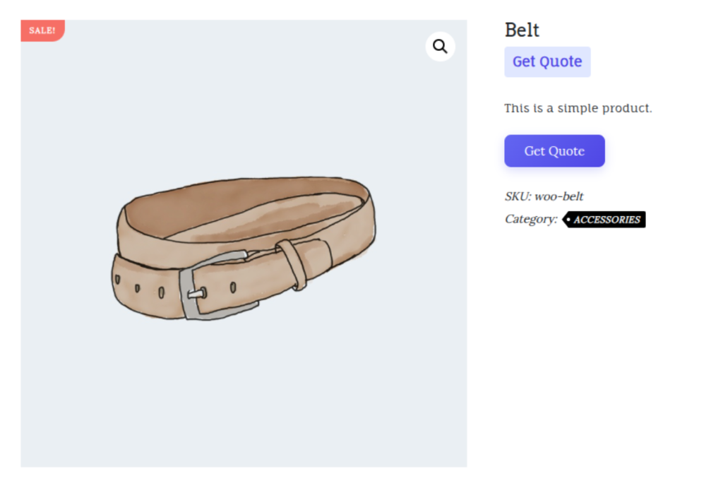 Catalog Mode Storefront Product Page Preview
